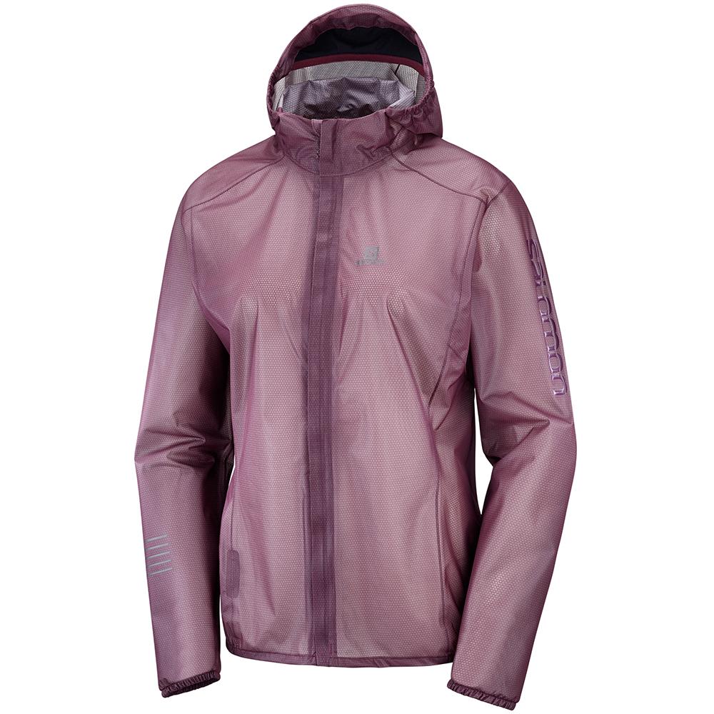 Salomon Israel LIGHTNING RACE WP JKT W - Womens Jackets - Purple (GJPO-27139)